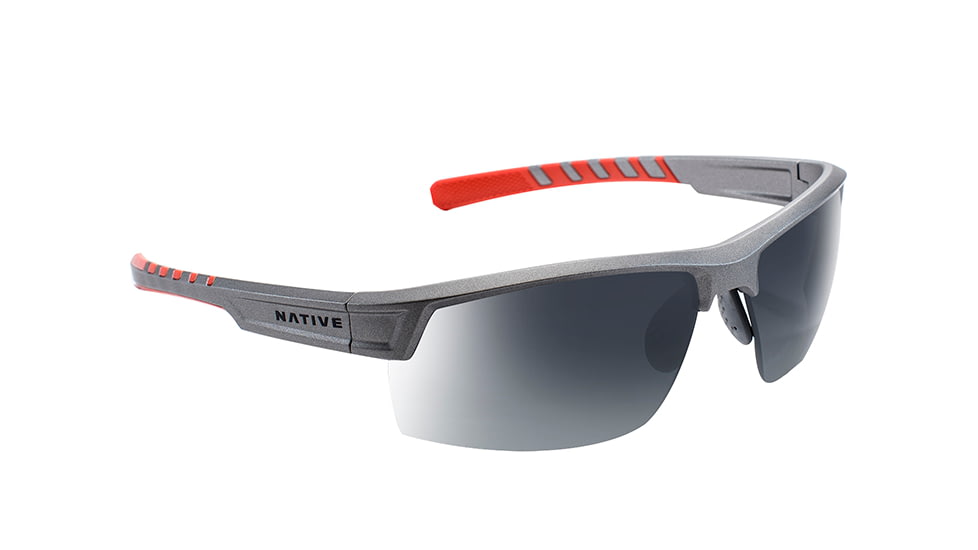 Native Eyewear Catamount, Platinum Frame, Gray Lens, 189 603 523