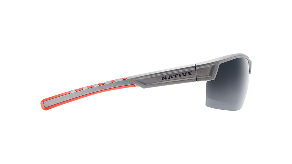 Native Eyewear Catamount, Platinum Frame, Gray Lens, 189 603 523