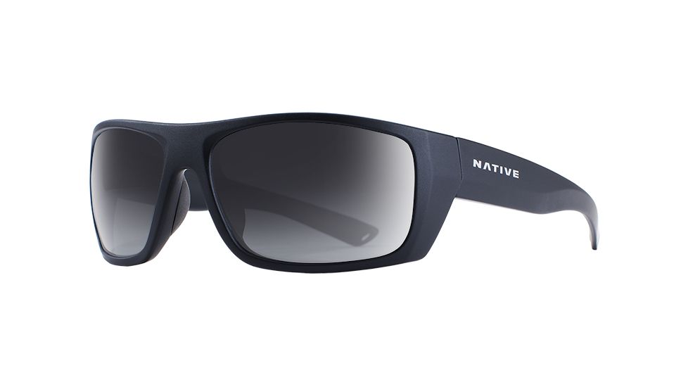 Native Eyewear Distiller, Matte Black Frame, Gray Lens, 187 302 523