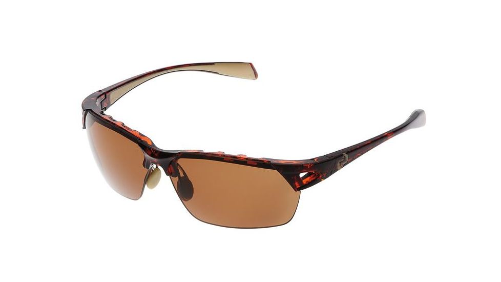 Native Eyewear Eastrim Sunglasses, Maple Tort Frame, Brown Lens, Polarized, 160 342 524