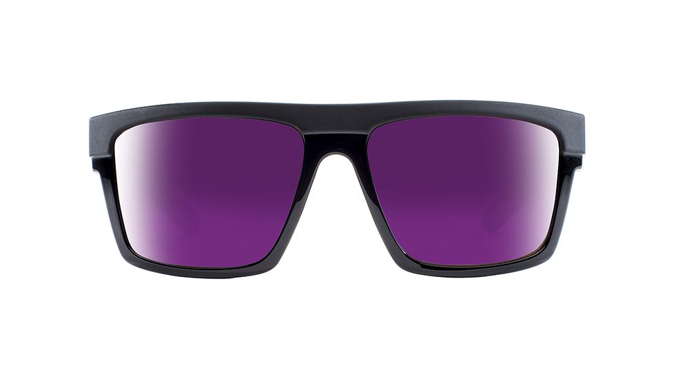 Native Eyewear El Jefe, Matte Black / Gloss Black Frame, Violet Reflex Len, 191 930 531