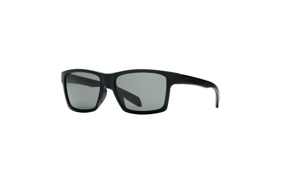 Native Eyewear Flatirons, Matte Black Frame, Gray Lens, 172 302 523