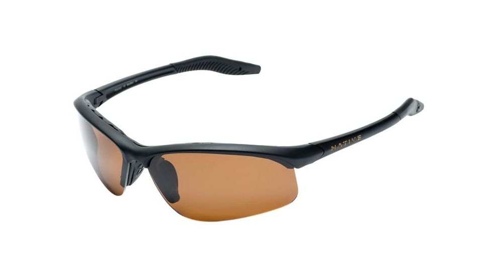 Native Eyewear Hardtop XP Sunglasses, Asphalt Frame, Brown Lens, Polarized, 120 302 515