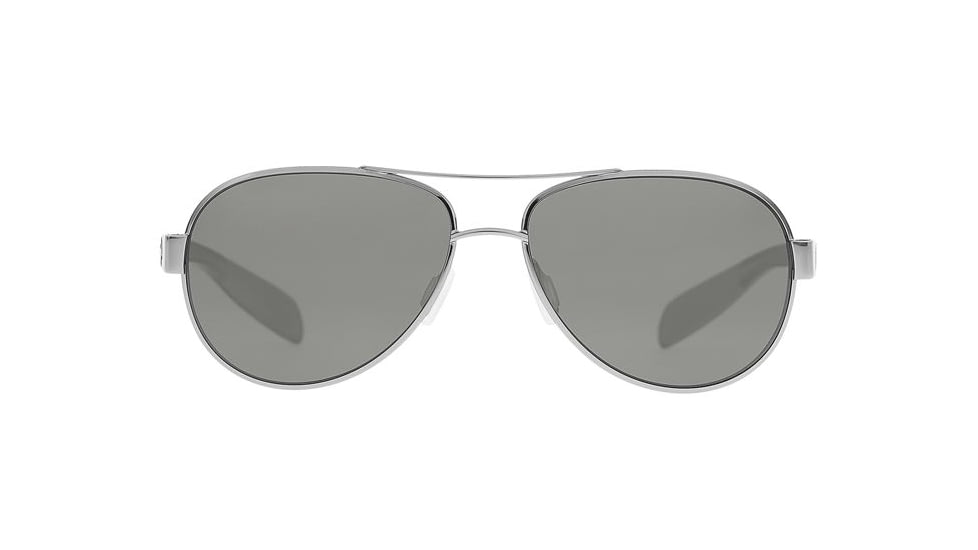 Native Eyewear Haskill Sunglasses, Chrome/Iron/Gray Frame, Gray Lens, Polarized, 164 377 523