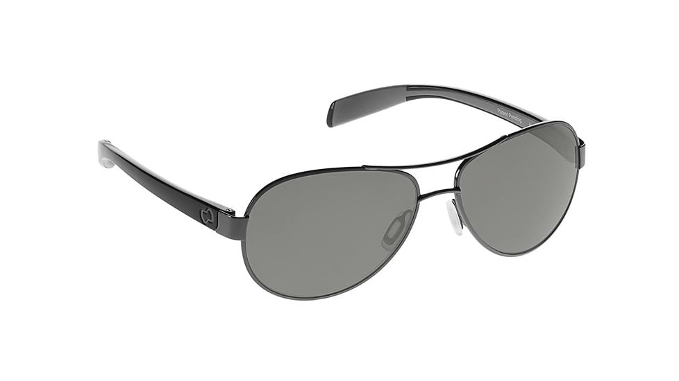 Native Eyewear Haskill Sunglasses, Gunmetal/Iron/Grey Frame, Gray Lens, Polarized, 164 382 523