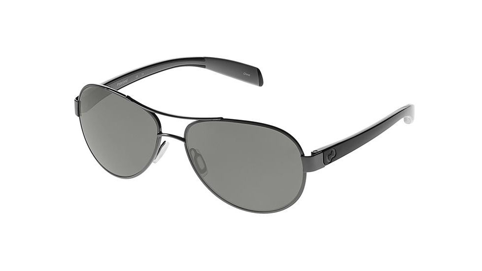 Native Eyewear Haskill Sunglasses, Gunmetal/Iron/Grey Frame, Gray Lens, Polarized, 164 382 523