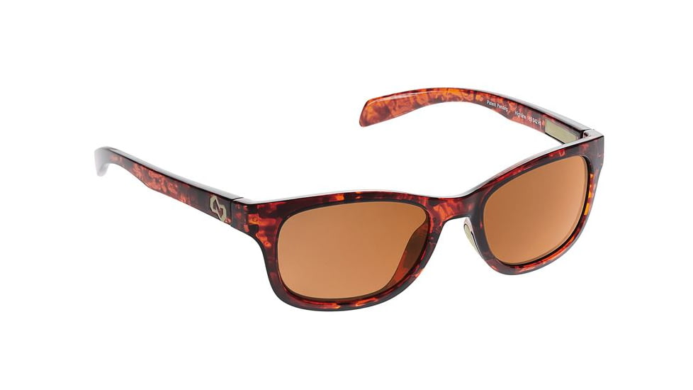 Native Eyewear Highline Sunglasses, Maple Tort Frame, Brown Lens, Polarized, 165 342 524