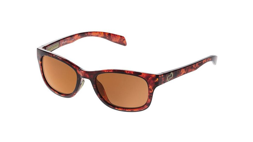Native Eyewear Highline Sunglasses, Maple Tort Frame, Brown Lens, Polarized, 165 342 524