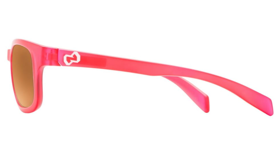 Native Eyewear Highline Sunglasses,Red Frost Frame,Bronze Reflex Lens,Polarized,165 392 527