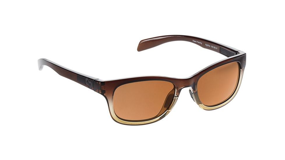Native Eyewear Highline Sunglasses, Stout Fade Frame, Brown Lens, Polarized, 165 383 524