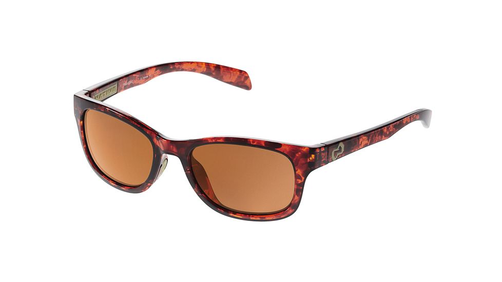 Native Eyewear Highline Sunglasses,Maple Tort Frame,Brown Lens,Polarized,165 342 524