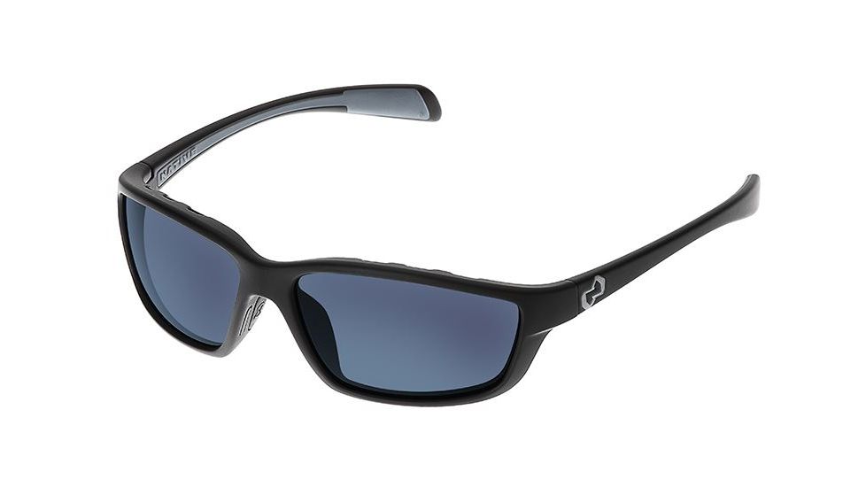 Native Eyewear Kodiak Sunglasses, Asphalt Frame, Blue Reflex Lens, Polarized, 159 302 526