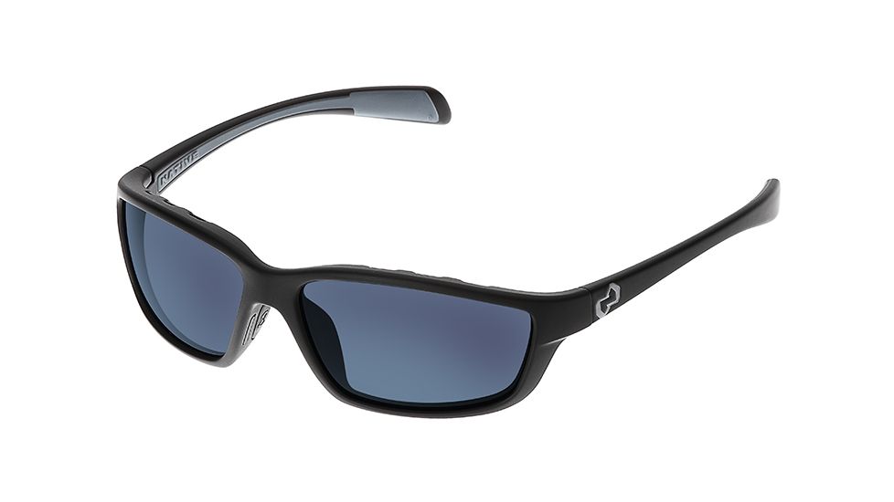 Native Eyewear Kodiak Sunglasses,Asphalt Frame,Blue Reflex Lens,Polarized,159 302 526