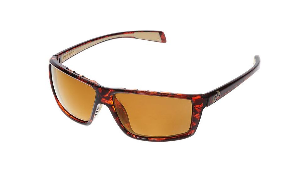 Native Eyewear Sidecar Sunglasses, Maple Tort Frame, Bronze Reflex Lens, Polarized, 158 342 527
