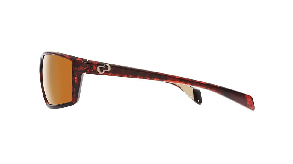 Native Eyewear Sidecar Sunglasses, Maple Tort Frame, Bronze Reflex Lens, Polarized, 158 342 527