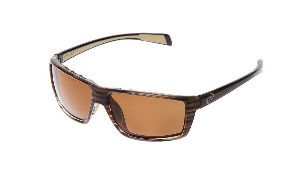 Native Eyewear Sidecar Sunglasses, Wood Frame, Brown Lens, Polarized, 158 361 524