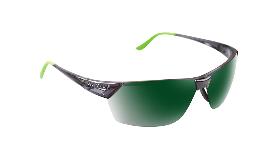 Native Eyewear Vigor AF, Dark Crystal / Green Frame, Green Reflex Lens, 194 929 529