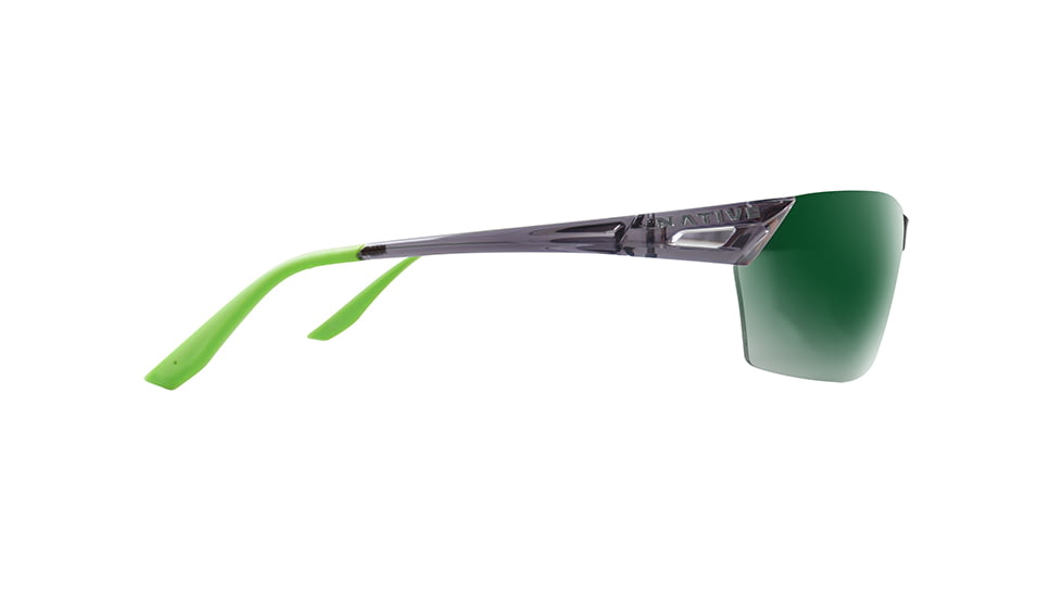 Native Eyewear Vigor AF, Dark Crystal / Green Frame, Green Reflex Lens, 194 929 529