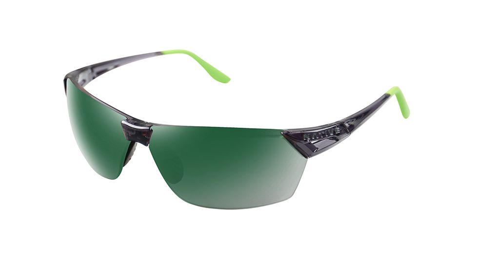 Native Eyewear Vigor AF, Dark Crystal / Green Frame, Green Reflex Lens, 194 929 529