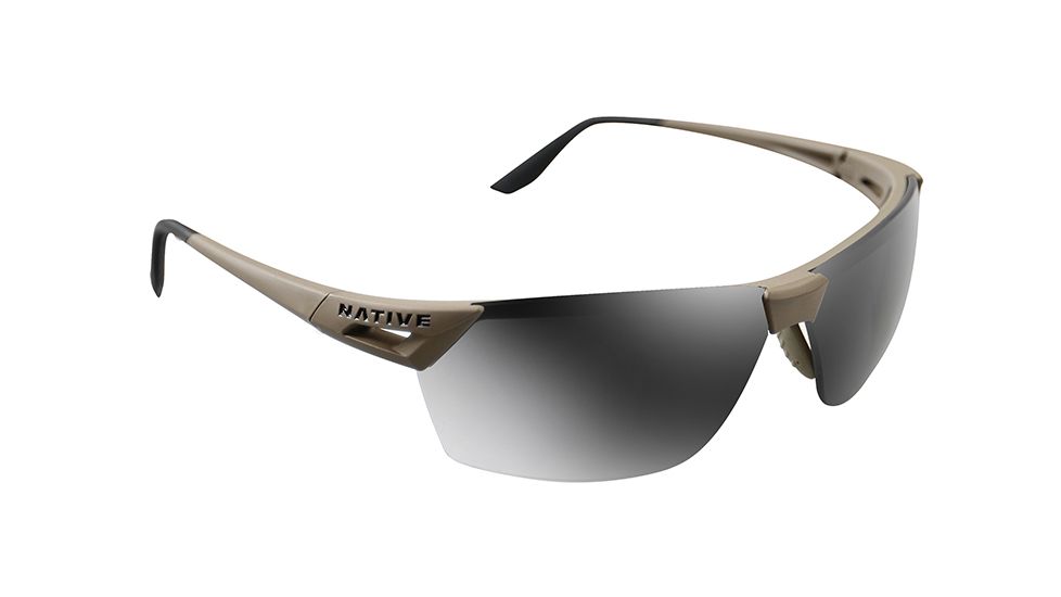 Native Eyewear Vigor AF, Desert Tan Frame, Gray Lens, 194 936 523