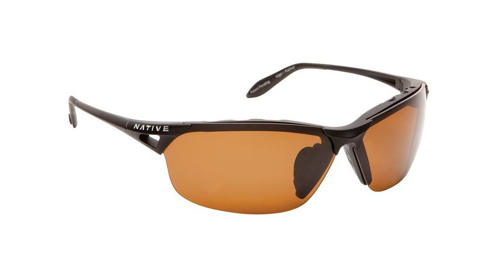 Native Eyewear Vigor Sunglasses, Asphalt Frame, Brown Lens, Polarized, 139 302 515