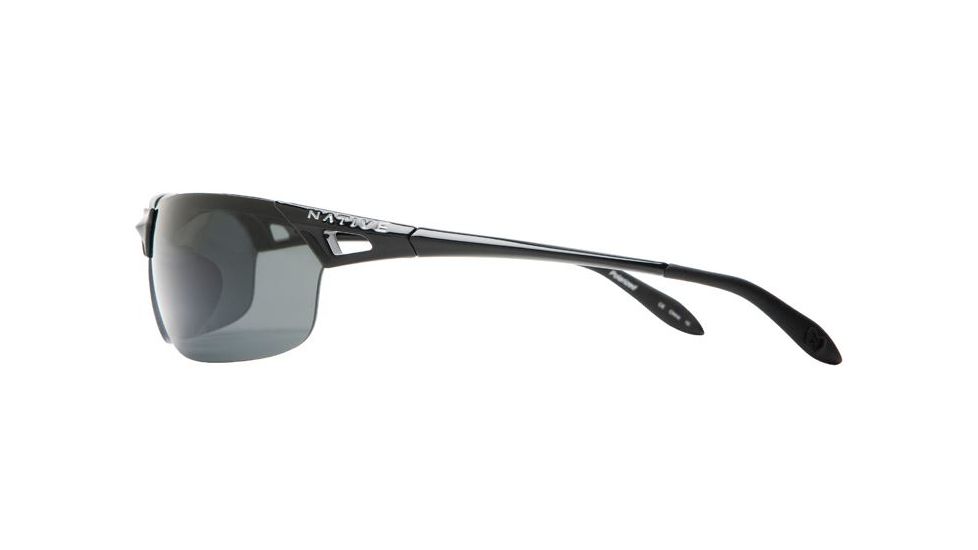 Native Eyewear Vigor Sunglasses, Iron Frame, Gray Lens, Polarized, 139 300 502