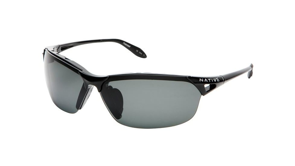 Native Eyewear Vigor Sunglasses, Iron Frame, Gray Lens, Polarized, 139 300 502