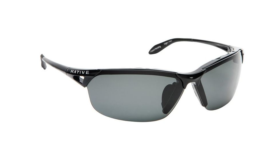 Native Eyewear Vigor Sunglasses, Iron Frame, Gray Lens, Polarized, 139 300 502