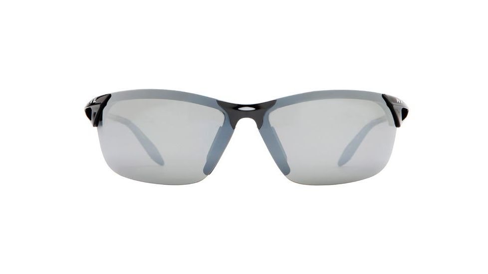 Native Eyewear Vigor Sunglasses, Iron Frame, Silver Reflex Gray Lens, Polarized, 139 300 521