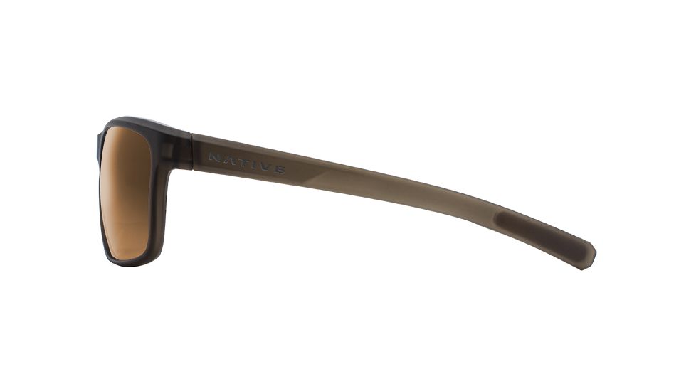 Native Eyewear Wells, Matte Brown Crystal Frame, Brown Lens, 190 913 524