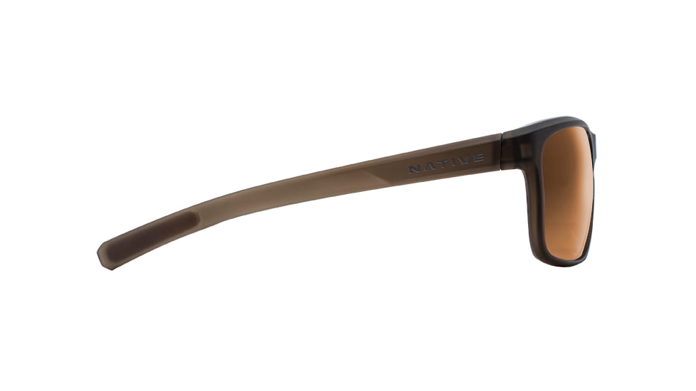 Native Eyewear Wells, Matte Brown Crystal Frame, Brown Lens, 190 913 524