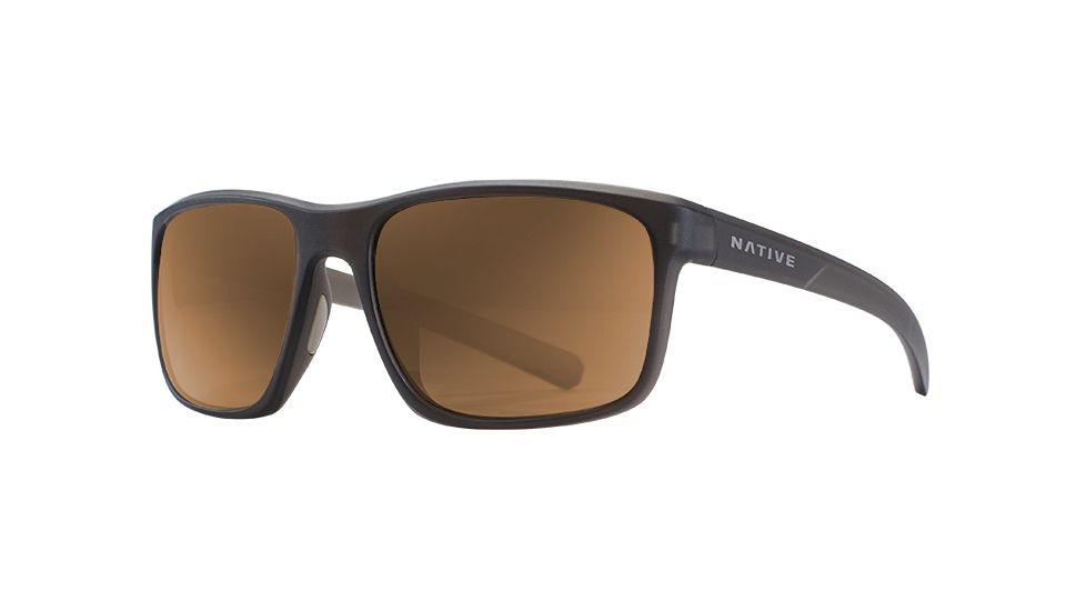 Native Eyewear Wells, Matte Brown Crystal Frame, Brown Lens, 190 913 524
