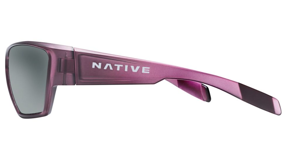 Native Eyewear Wolcott Sunglasses,Mulberry Frame,Gray Lens,Polarized,181 910 523