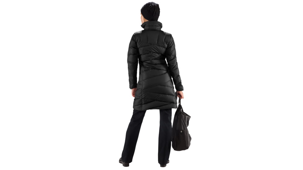 Nau 3/4 Length Cocoon Trench - Women's-Caviar Heather-Medium