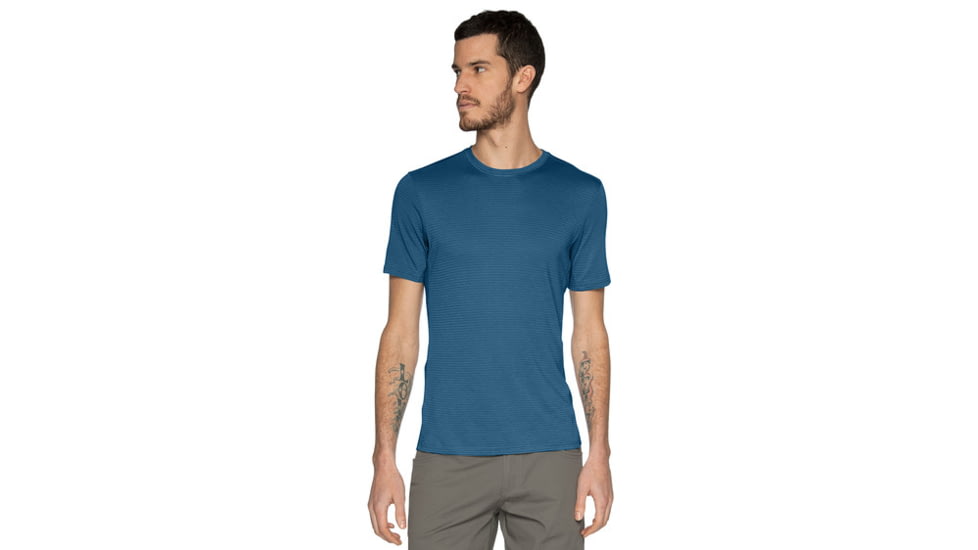 Nau Ayre T-shirt - Men's-Spectra Stripe-Small
