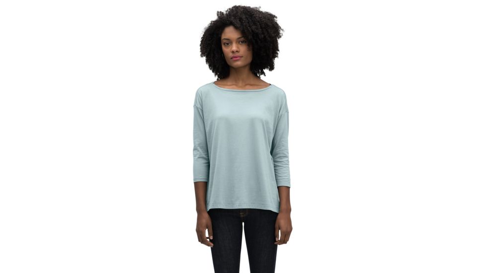 Nau Basis Boatneck Shirt - Long Sleeve - Women's, Illum, Small, 588W01-125-S