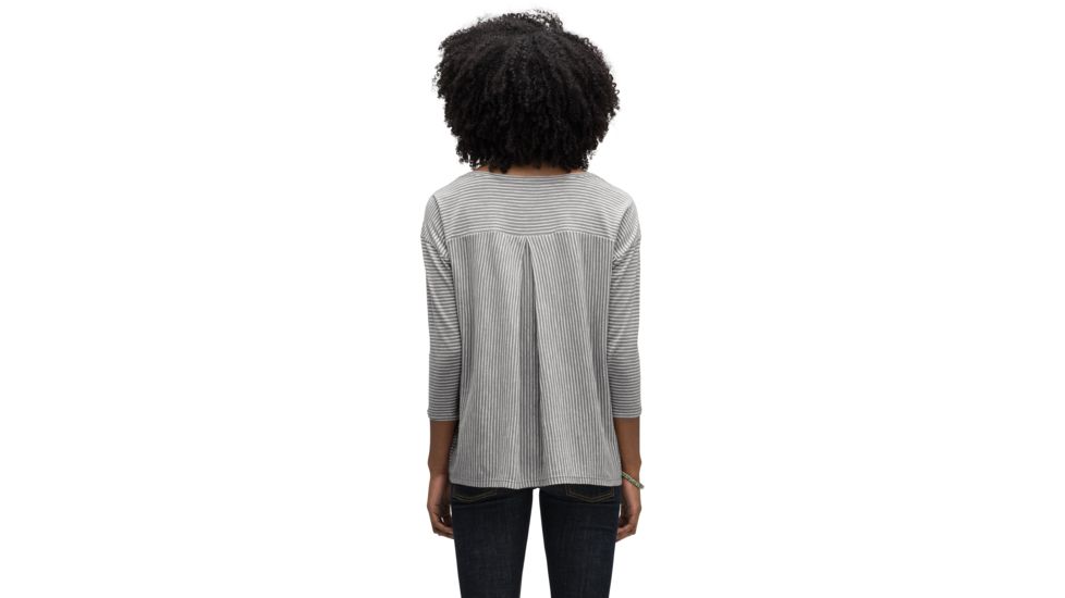 Nau Basis Boatneck Shirt Stripe - Long Sleeve - Women's, Cape Stripe, Small, 588W02-052-S
