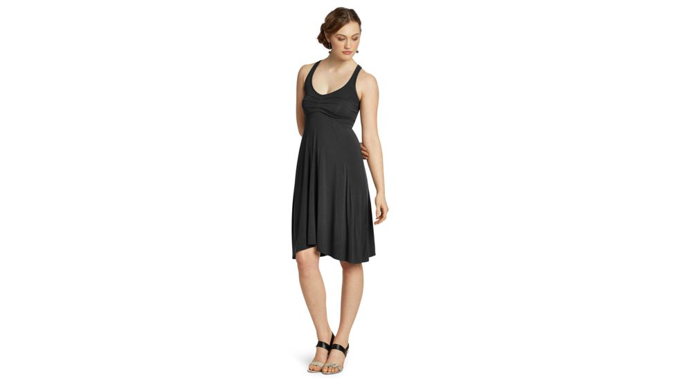 Nau Compleat Dress - Women's-Caviar-Small