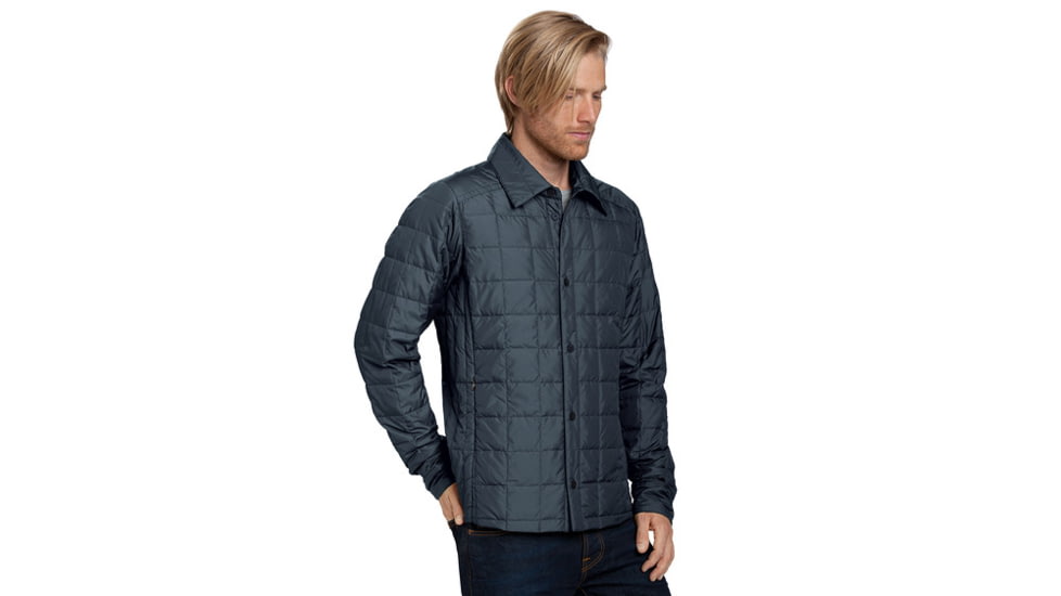 Nau Down Shirt Check - Men's-Orbit Plaid-Small