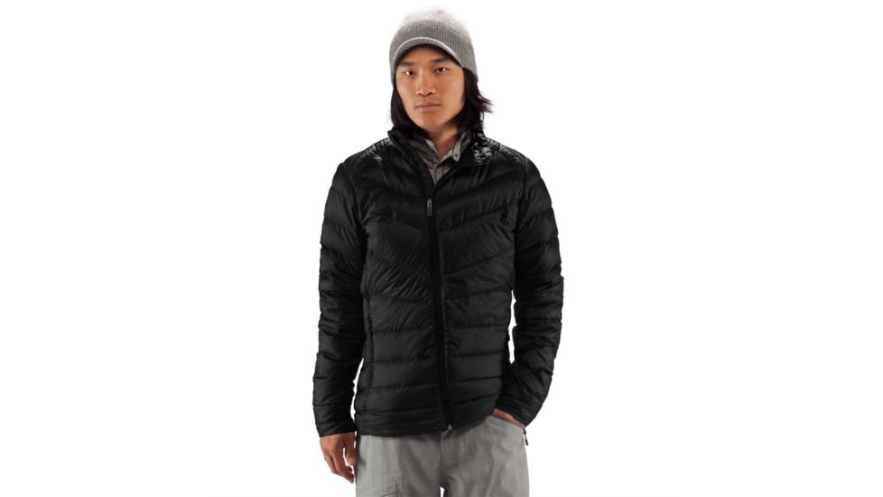 Nau Down Sweater Plaid - Men's-Caviar Plaid-Large