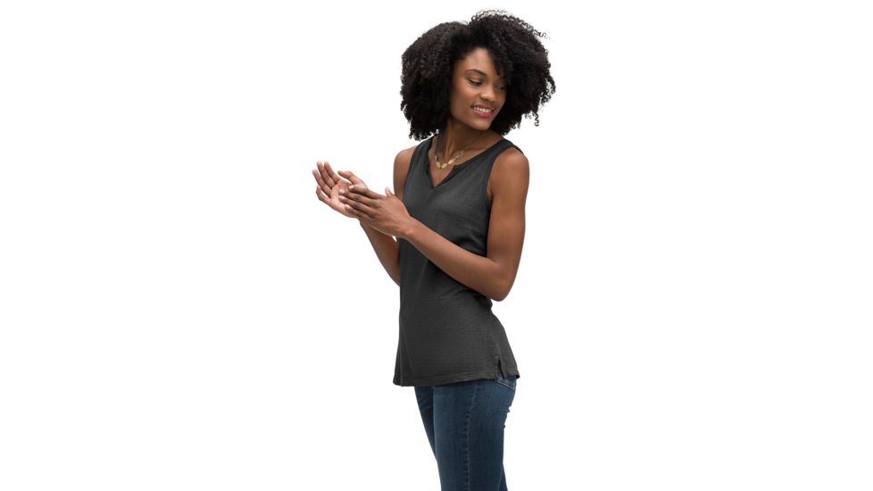 Nau Kanab Notch Tank - Women's, Caviar Heather, Small, 718W01-005-S