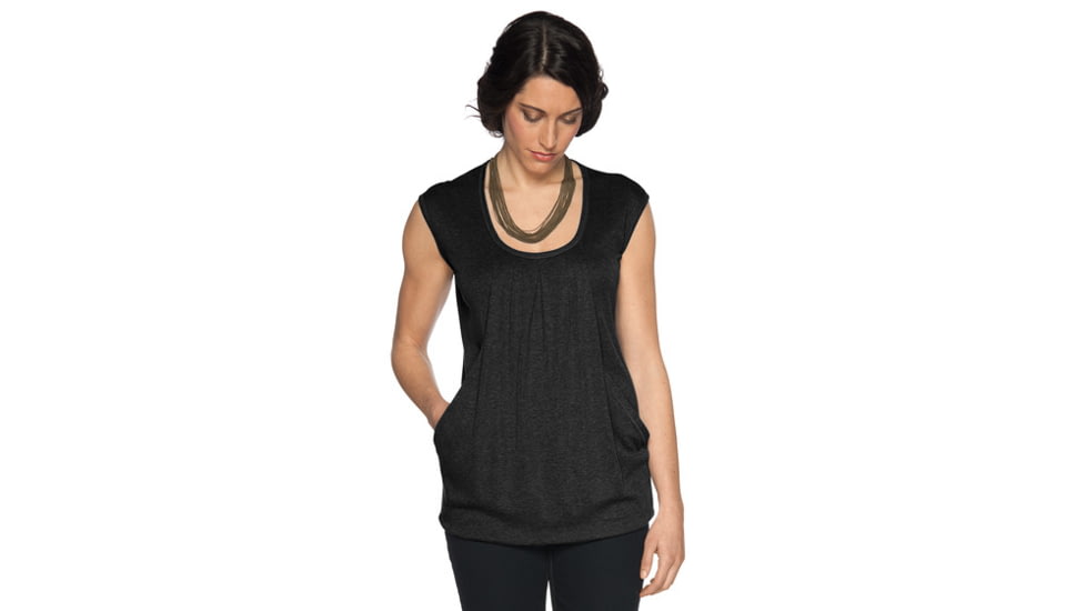 Nau Ribellyun Short Sleeve - Women's-Caviar Heather-X-Small