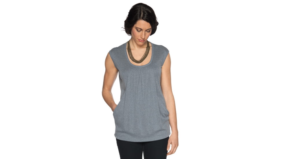 Nau Ribellyun Short Sleeve - Women's-Vintage Heather-X-Small