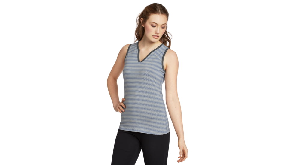 Nau Stylus Sleeveless - Women's-Fjord Stripe-Small