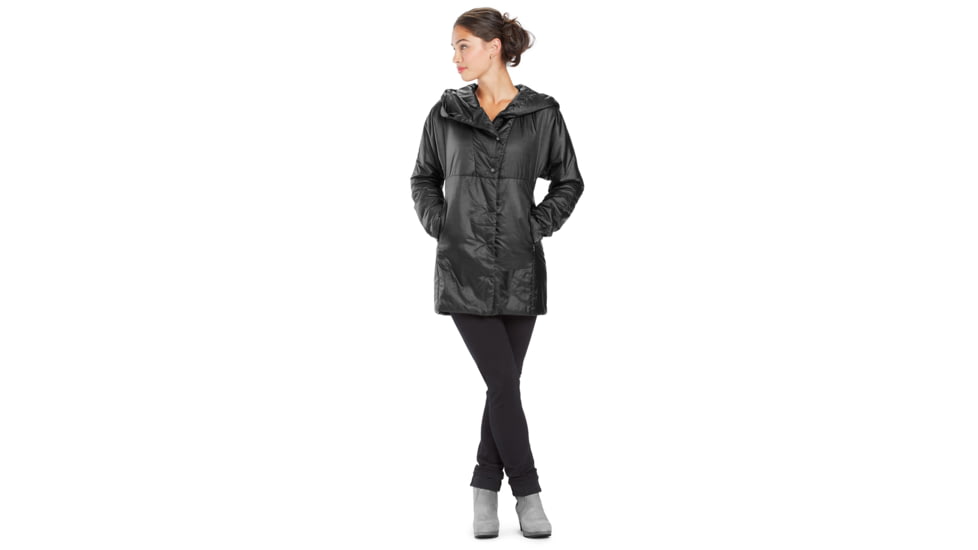 Nau Synfill Cloak - Women's-Caviar Stripe-Small