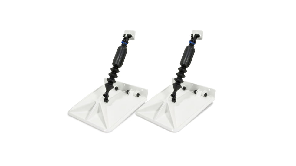 Nauticus Smart Tabs SX 9.5 x 10 f/13-15' Boats w/30lb Actuator - White 54239