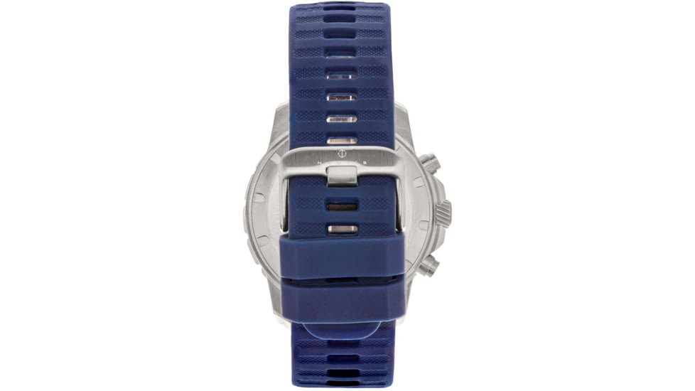Nautis Caspsian Chronograph Strap Watch w/Date, Navy, One Size, 21227G-C
