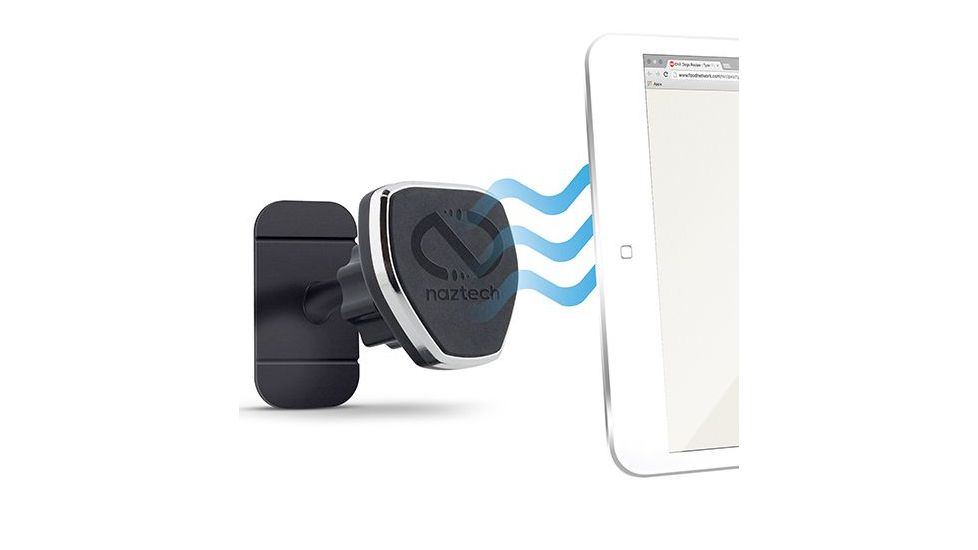 Naztech MagBuddy Anywhere Plus Mount, Black, Black, 1 Year Limited Warranty, NAZ-40525