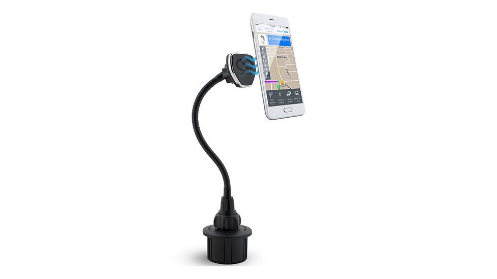 Naztech MagBuddy Cup Holder Mount, Black, Black, 1 Year Limited Warranty, NAZ-36061