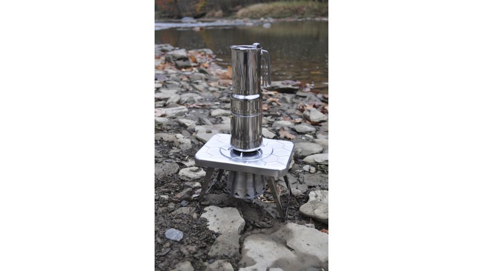 nCamp Cafe, Silver, Small, NCM10ESUS